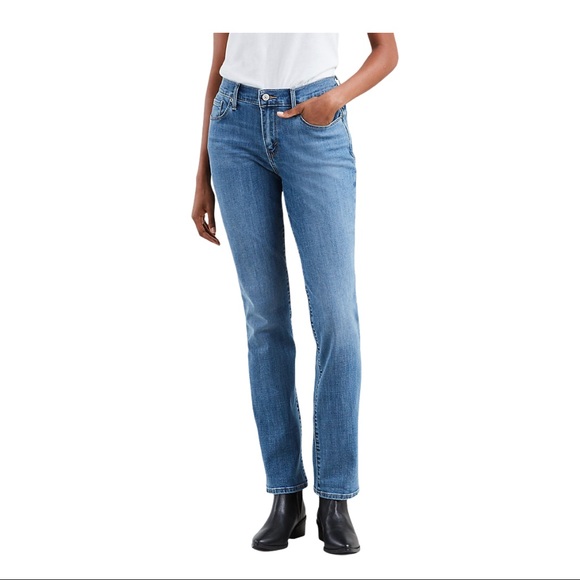 ladies levi's 505 straight leg